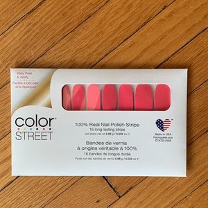Color Street Watermelon Session real Nail Polish Strips